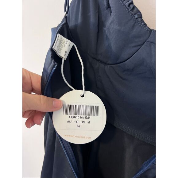 NWT Selfie Leslie Ink Blue Navy Blue Dress - Picture 7 of 7